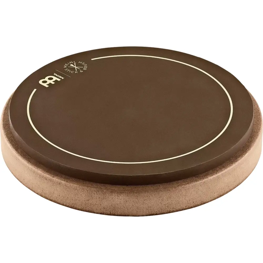 Meinl SB508 6" Practice Pad (Stick & Brush) Meinl SB508 6" Practice Pad (Stick & Brush)