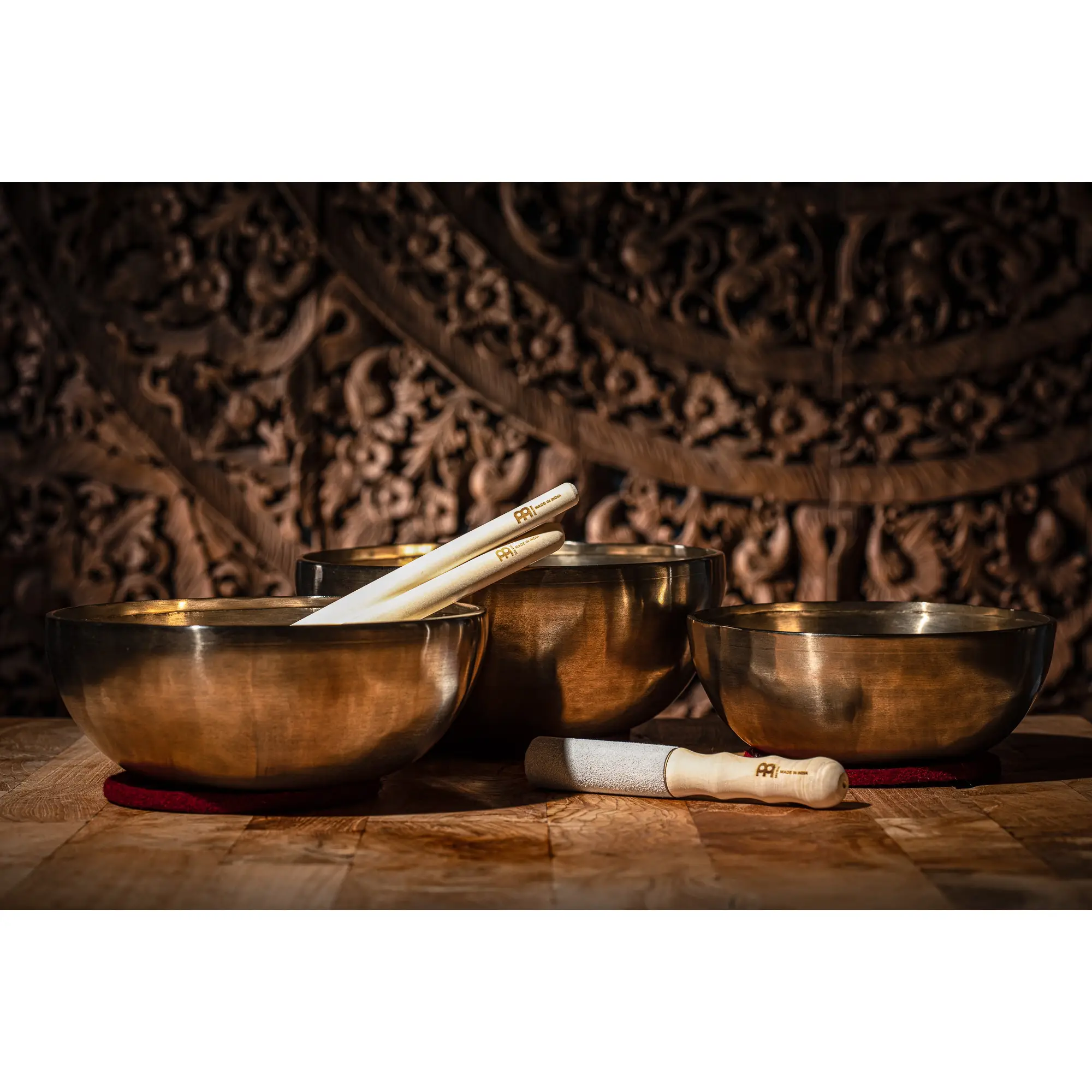Meinl Sonic Energy 3-Parça Energy Therapy Series Singing Bowl Set (1400/1800/2200 g) Meinl Sonic Energy 3-Parça Energy Therapy Series Singing Bowl Set (1400/1800/2200 g)