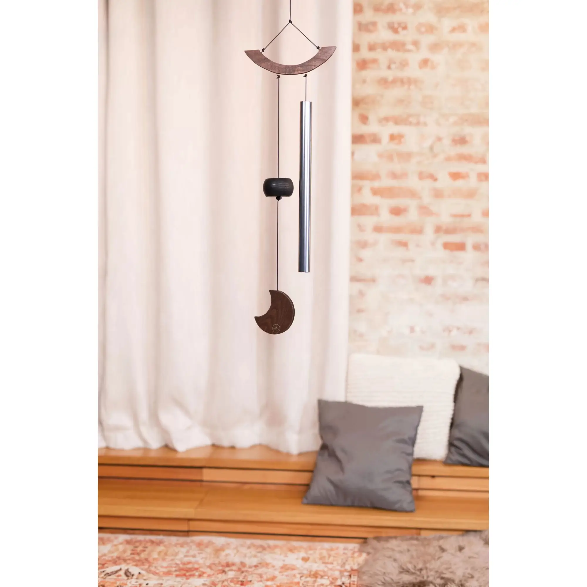 Meinl Sonic Energy MMC35S Ay Sembollü Meditation 35'' Kavisli Chime (Gümüş) Meinl Sonic Energy MMC35S Ay Sembollü Meditation 35'' Kavisli Chime (Gümüş)