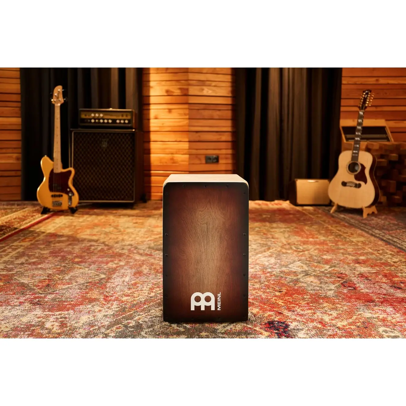 Meinl WC100EB Frontplate Woodcraft Baltic Birch Cajon (Espresso Burst) Wc100eb Meinl WC100EB Frontplate Woodcraft Baltic Birch Cajon (Espresso Burst) Wc100eb