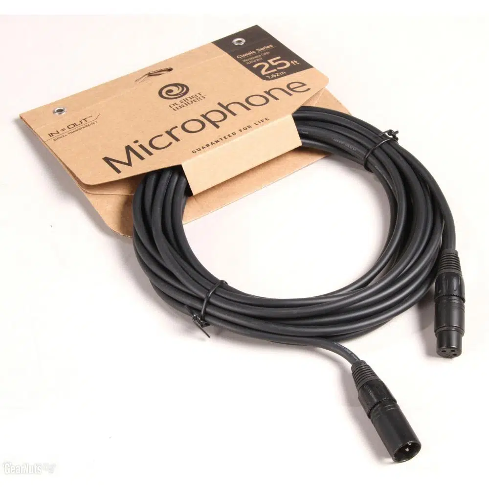 Planet Waves PWCMIC25 Mikrofon Kablo 25 Inch Classic Çin Planet Waves PWCMIC25 Mikrofon Kablo 25 Inch Classic Çin