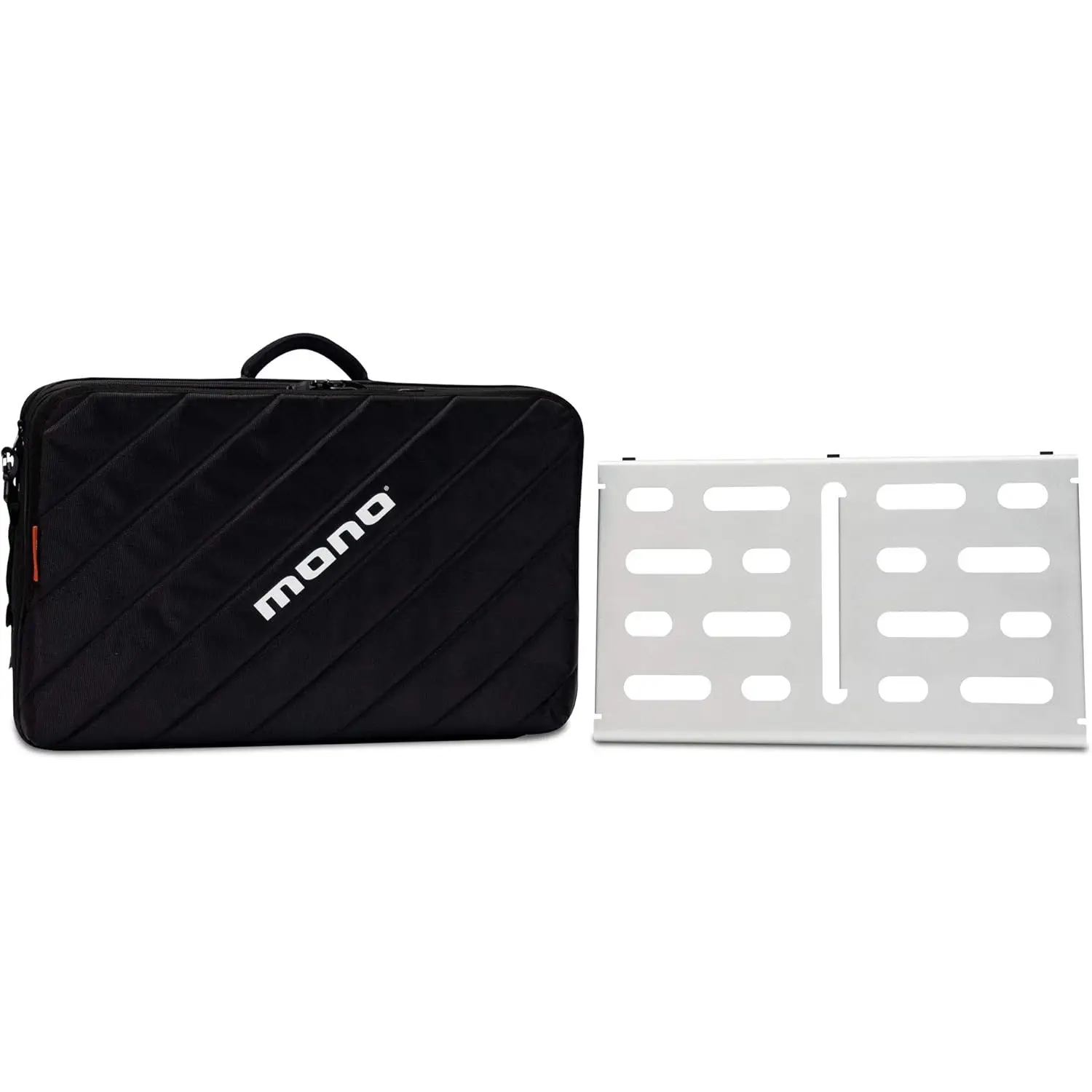 Mono PFX-PB-M-SLV-BDL Medium Pedalboard Silver & Touraccessory Case 2.0 Mono PFX-PB-M-SLV-BDL Medium Pedalboard Silver & Touraccessory Case 2.0