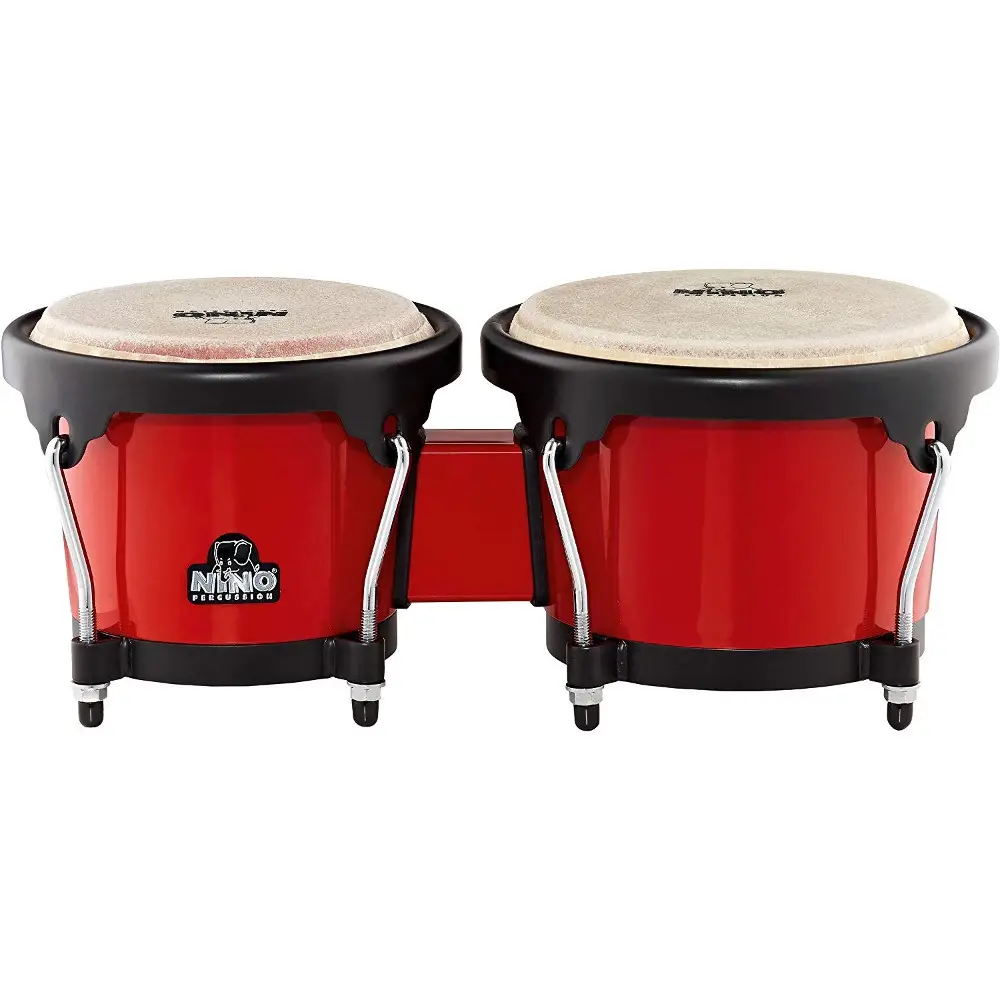 Nino NINO17R-BK 6.5'' - 7.5'' Abs Bongo (Kırmızı) Nino NINO17R-BK 6.5'' - 7.5'' Abs Bongo (Kırmızı)
