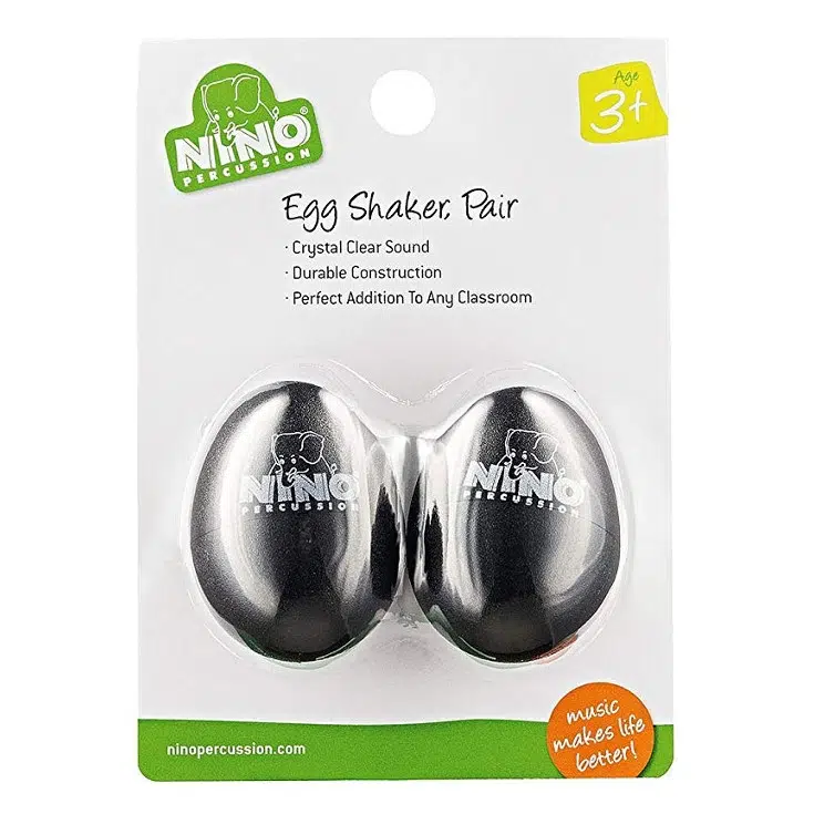 Nino NINO540BK-2 2li Set Egg Shaker (Siyah) Nino NINO540BK-2 2li Set Egg Shaker (Siyah)