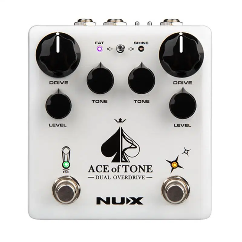 Nux Ace Of Tone Dual Overdrive Pedalı Nux Ace Of Tone Dual Overdrive Pedalı