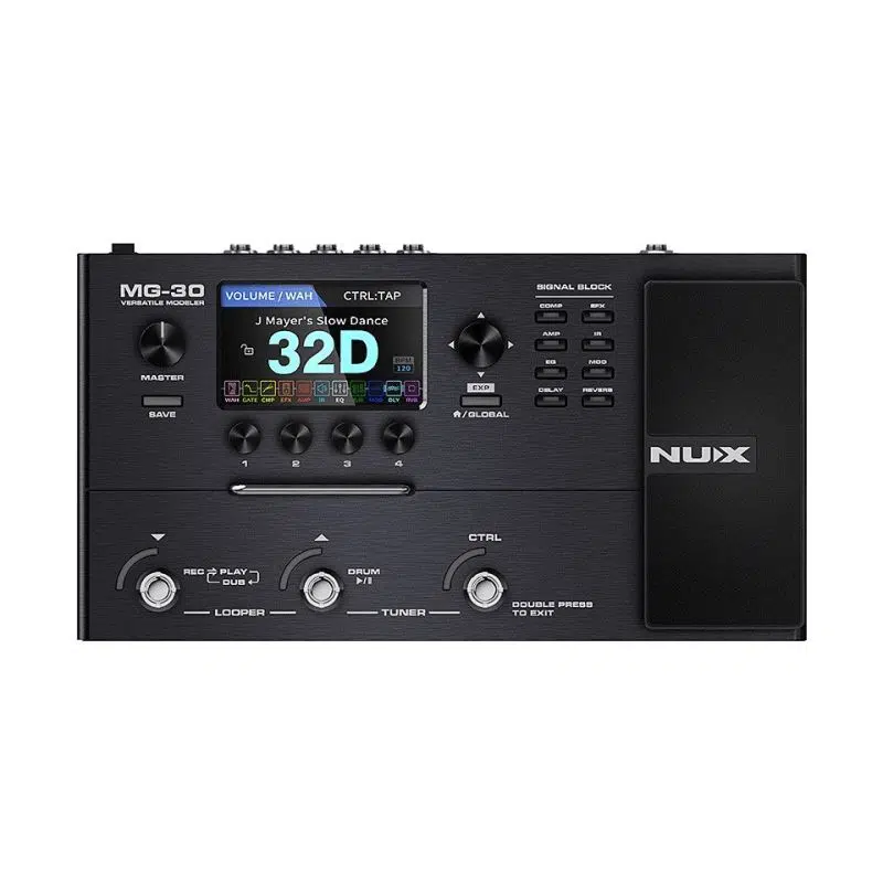 Nux MG-30 Elektro Gitar Prosesörü Nux MG-30 Elektro Gitar Prosesörü