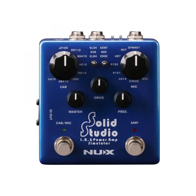 Nux Solid Studio IR ve Power Amfi Simulatorü Nux Solid Studio IR ve Power Amfi Simulatorü