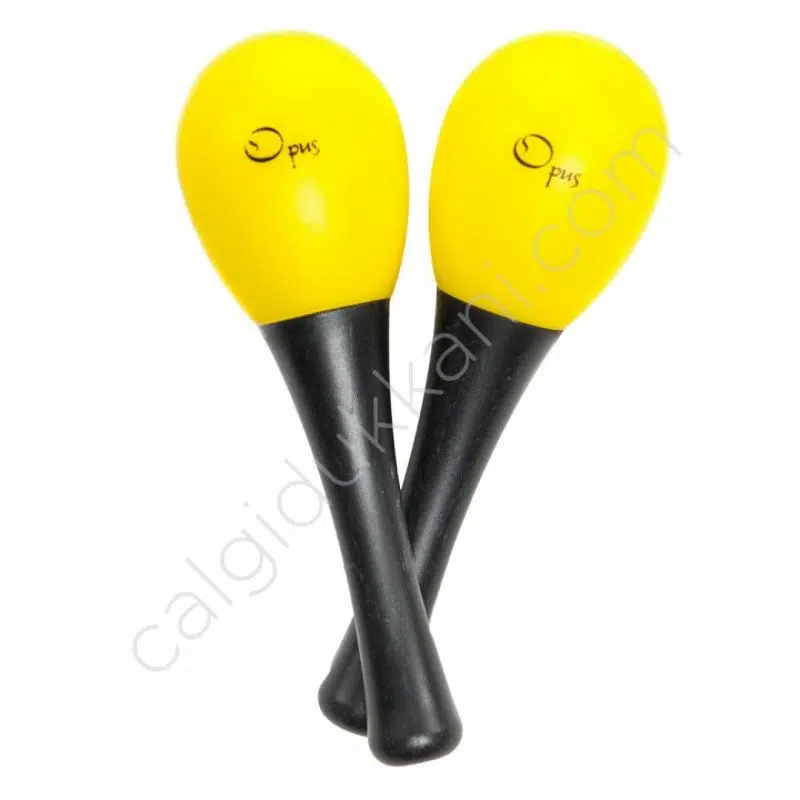 Opus PM-2 Sarı Plastik Saplı Marakas Opus PM-2 Sarı Plastik Saplı Marakas