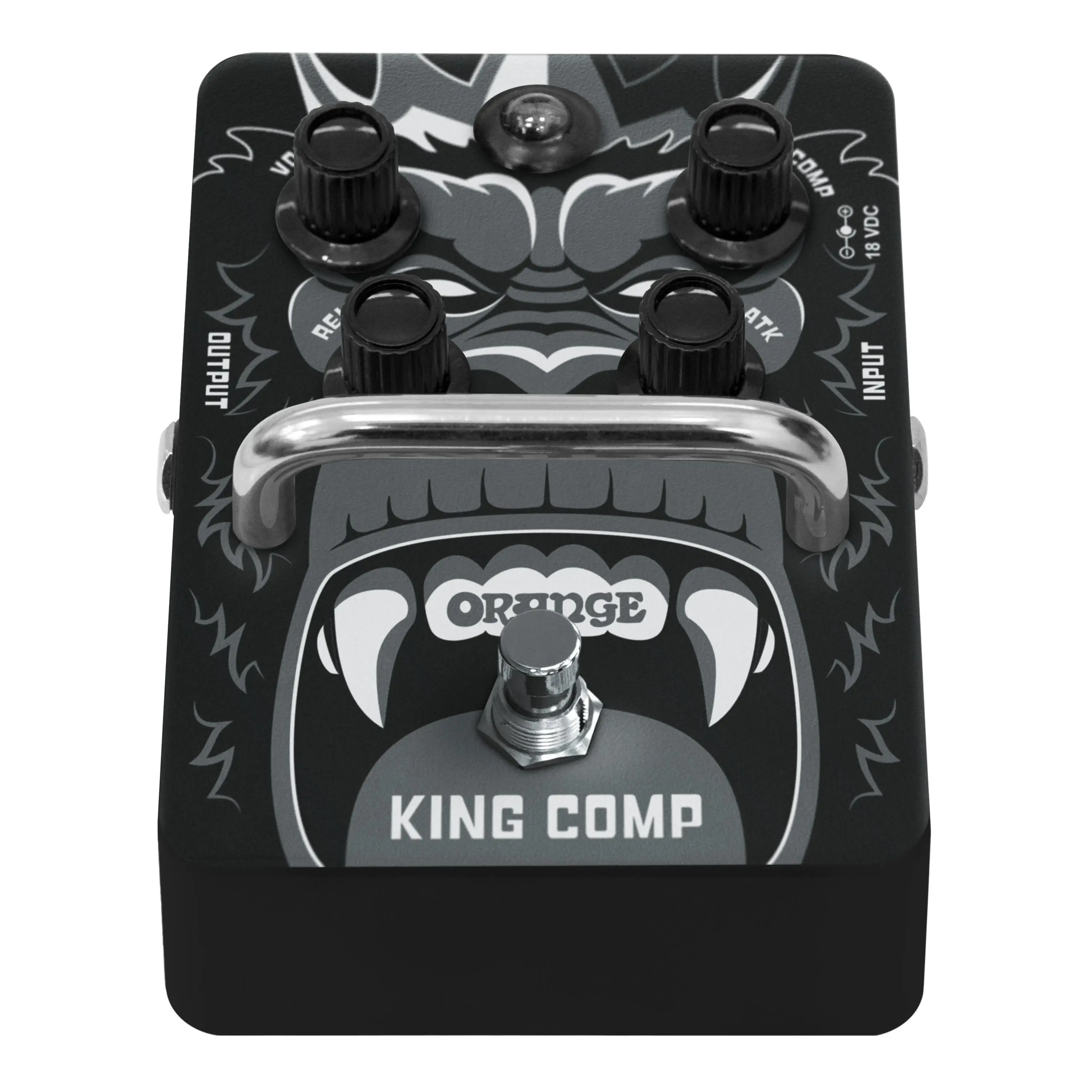 Orange King Comp VCA Compressor Pedal Orange King Comp VCA Compressor Pedal