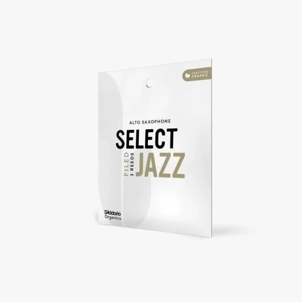 D\'Addario Woodwinds Organic Select Jazz Alto Saksafon Kamışı No:2 Medium D\'Addario Woodwinds Organic Select Jazz Alto Saksafon Kamışı No:2 Medium
