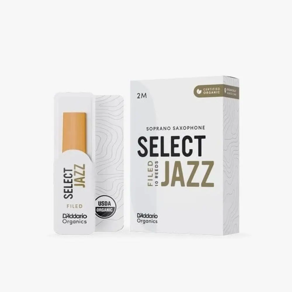Rico Royal Organic Select Jazz Filed Soprano Saksafon Kamışı 10'lu Paket No:2 Medium
