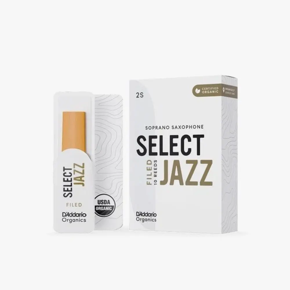 Rico Royal Organic Select Jazz Filed Soprano Saksafon Kamışı 10'lu Paket No:2 Soft