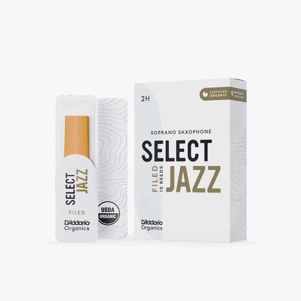 Rico Royal Organic Select Jazz Filed Soprano Saksafon Kamışı 10'lu Paket No: Hard