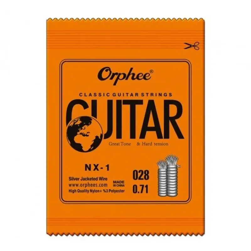 Orphee NX-1 Klasik Gitar İnce Mi Teli Orphee NX-1 Klasik Gitar İnce Mi Teli