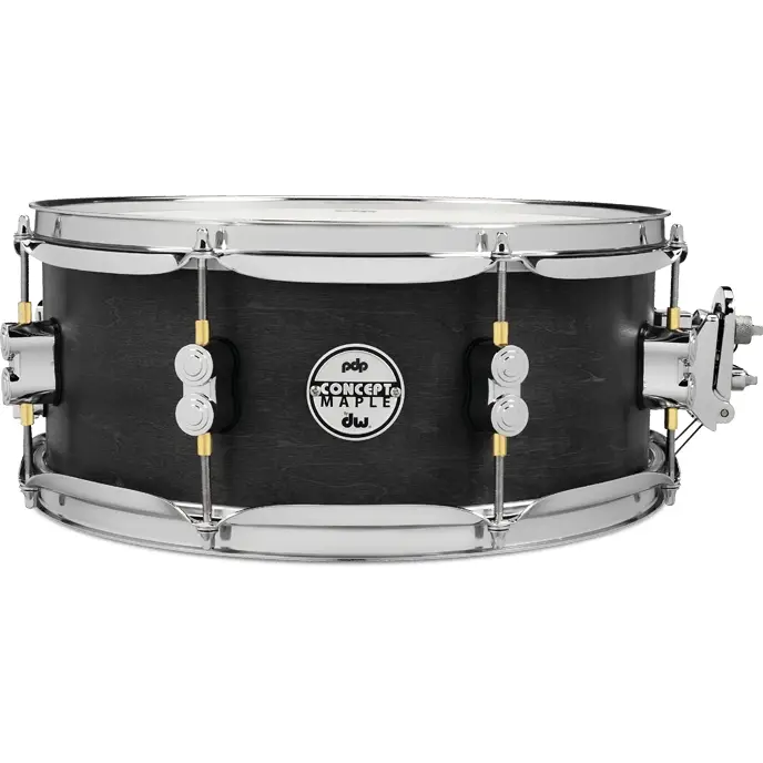 PDP Drums Concept 5.5x13" Black Wax Akçaağaç Trampet