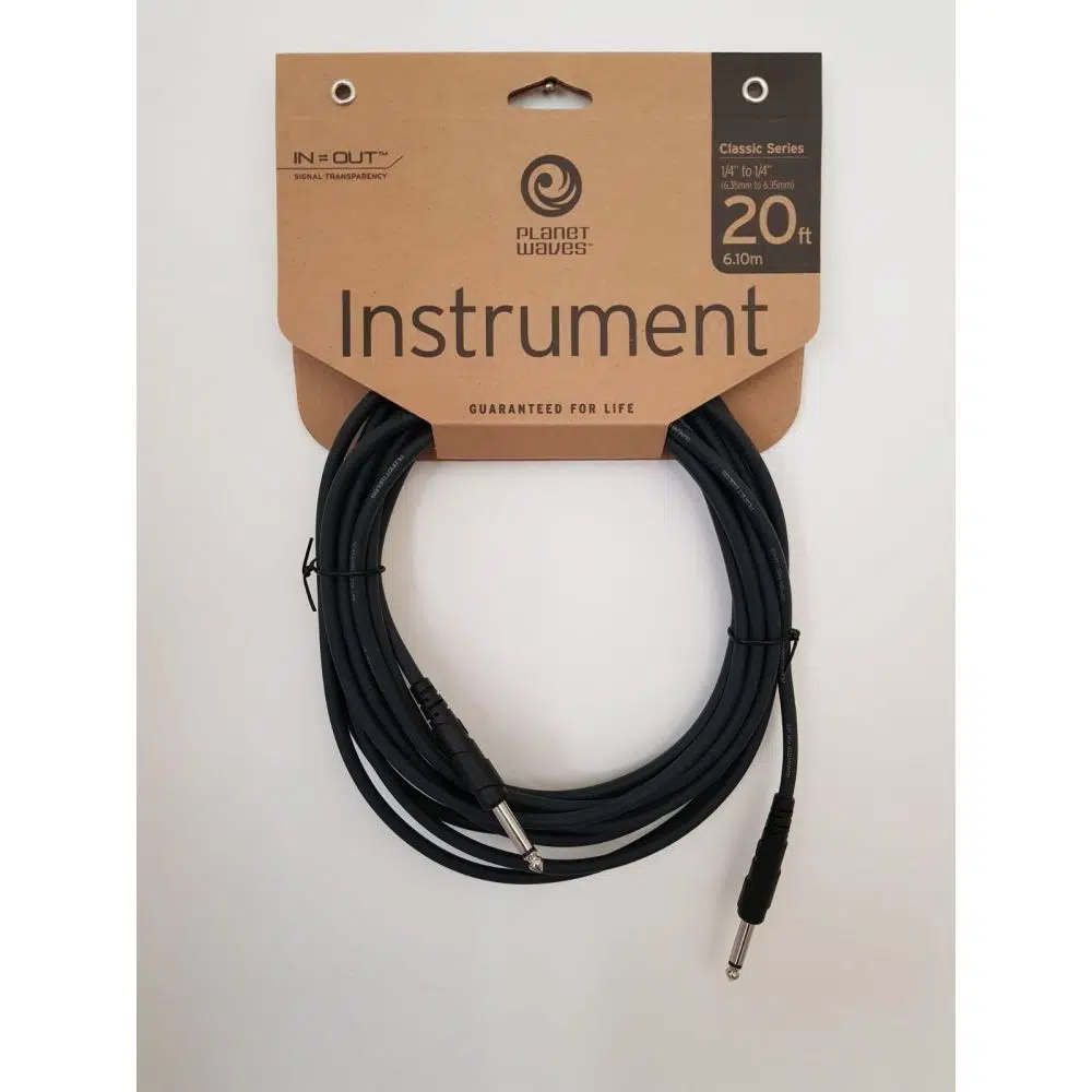 Planet Waves PW-CGT-20 6 Metre Enstrüman Kablosu (6,10 mt) Planet Waves PW-CGT-20 6 Metre Enstrüman Kablosu (6,10 mt)