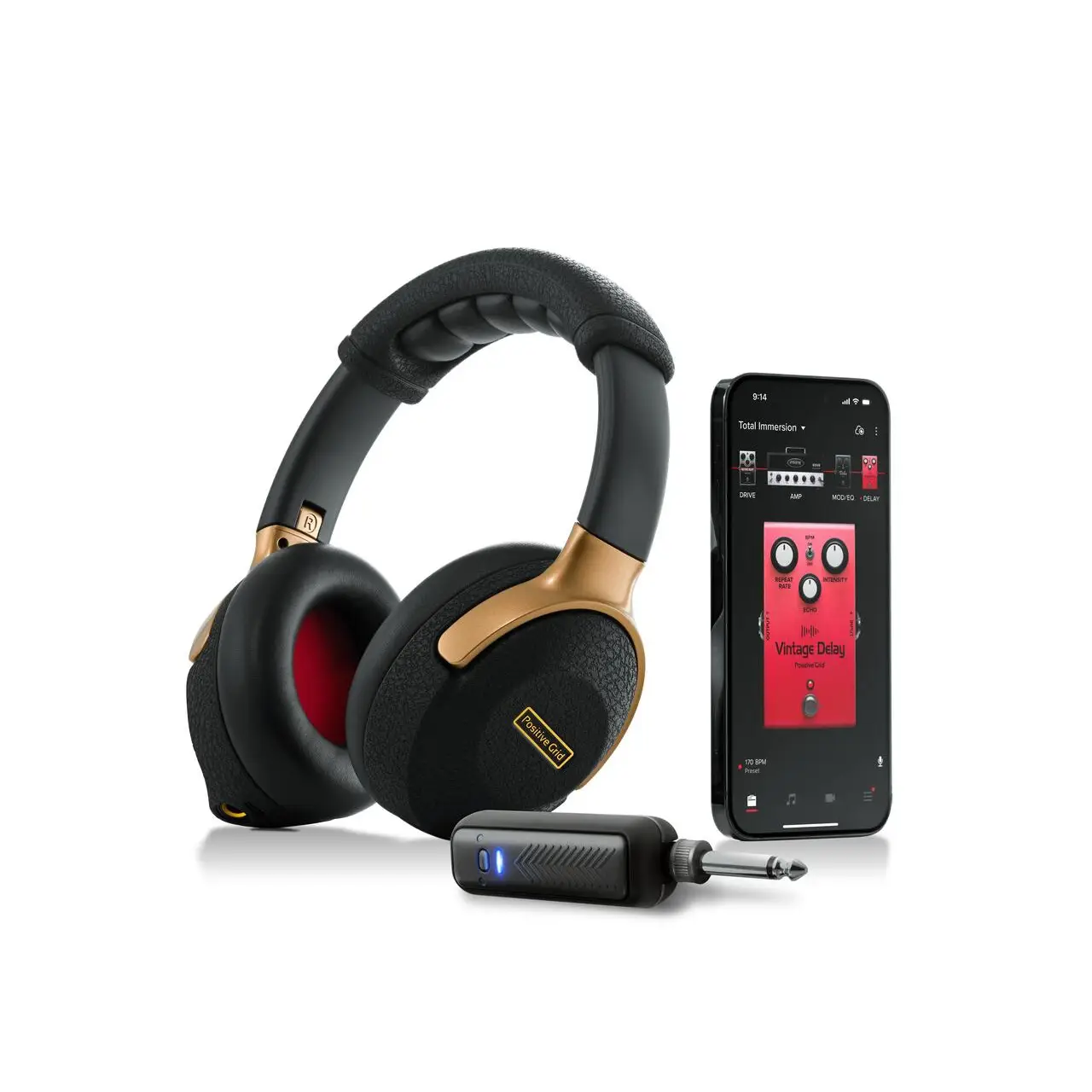 Positive Grid Spark NEO Wireless Smart Gitar Kulaklığı Positive Grid Spark NEO Wireless Smart Gitar Kulaklığı