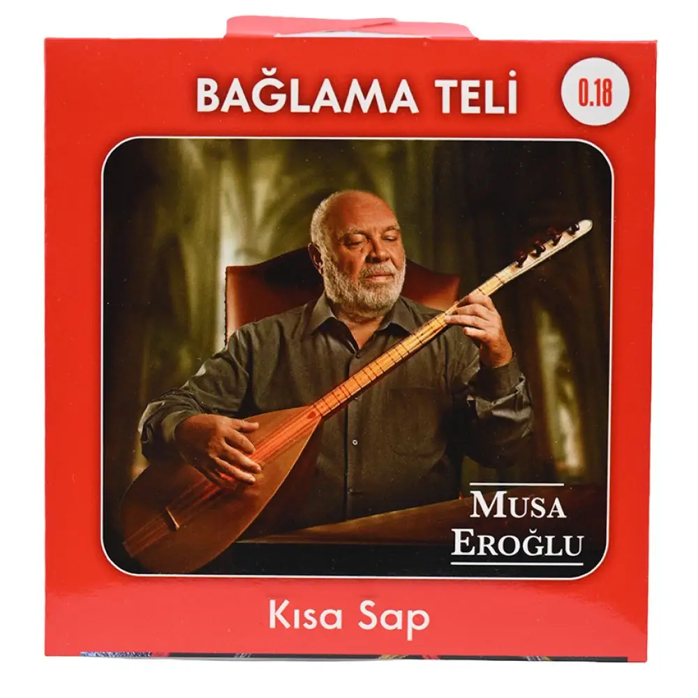 Pyramid Musa Eroğlu Bağlama Teli 0.18 (Kısa Sap)