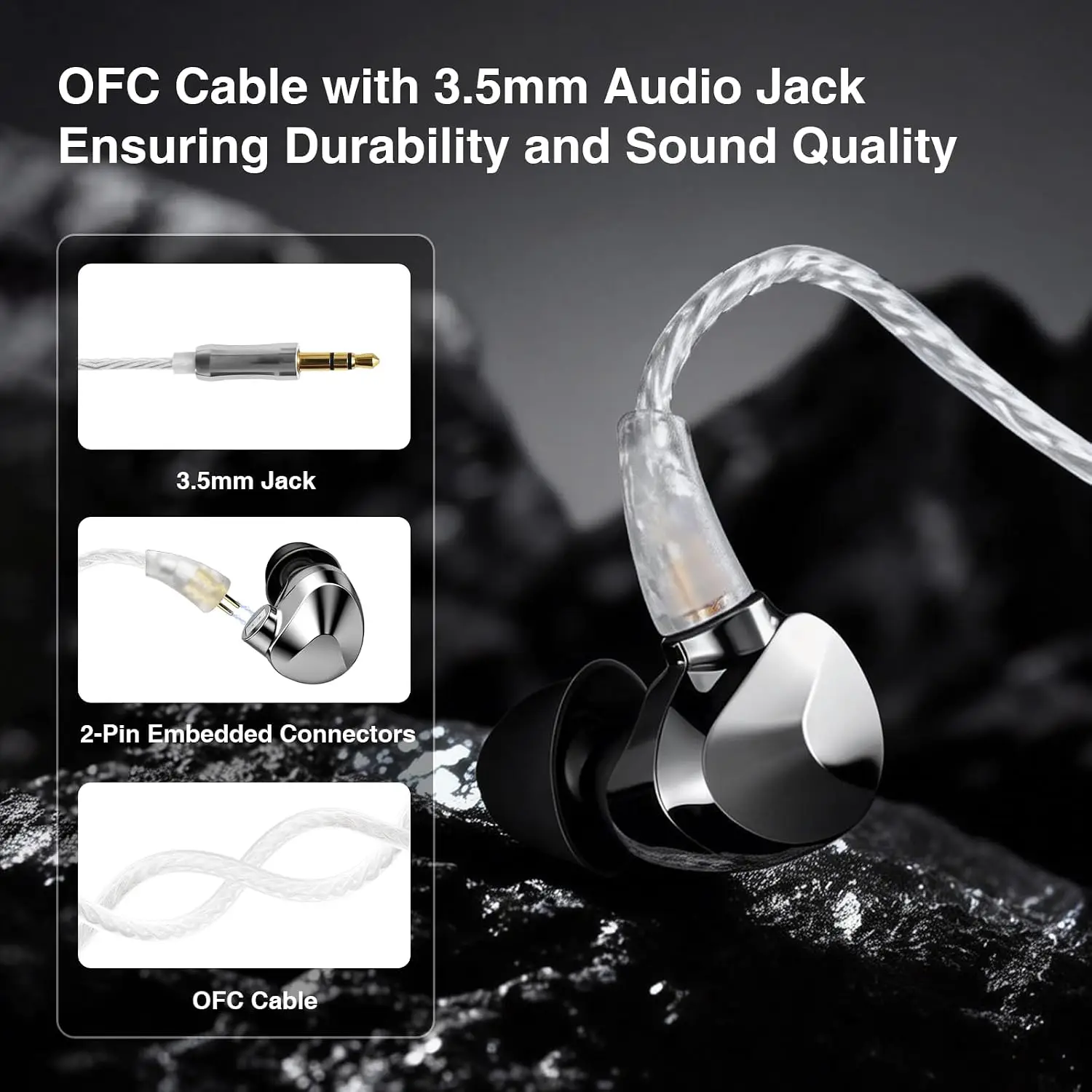 Questyle ZEN In-Ear Kulaklık Questyle ZEN In-Ear Kulaklık