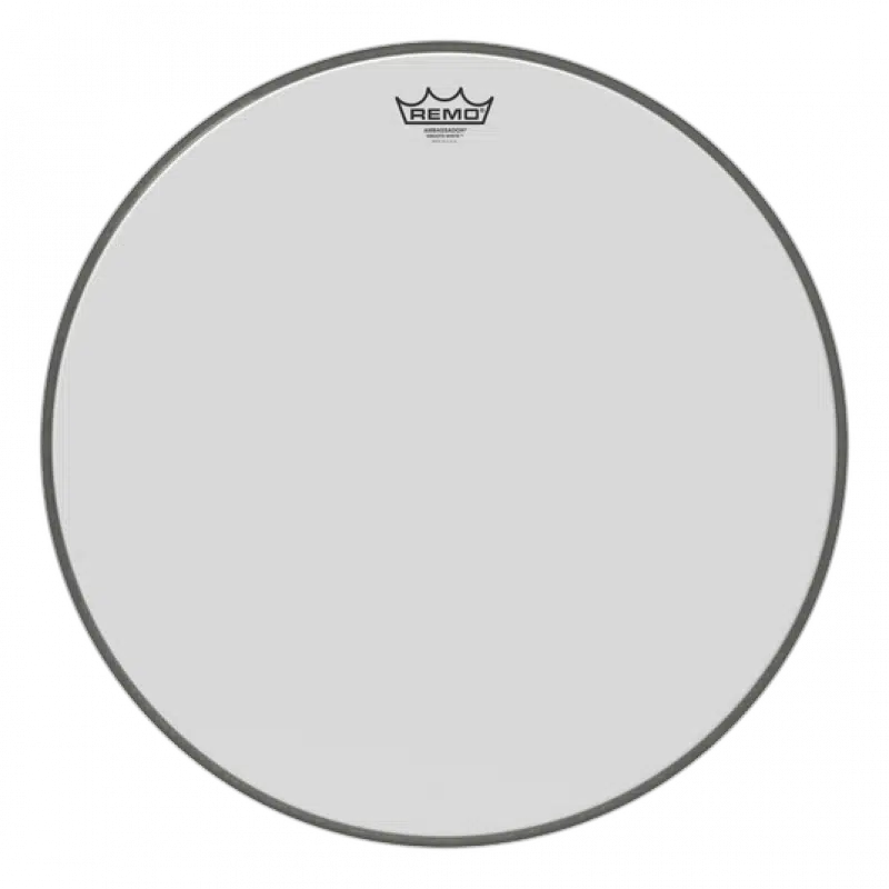 REMO BR-1222-00 22 inç AMBASSADOR® Beyaz Bas Davul Derisi