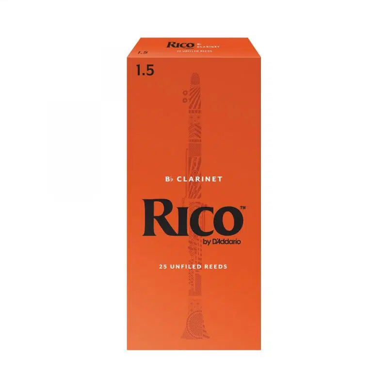 Rico Royal Rca2515 Bb Klarnet Kamışı, (25’li Paket), No:1.5 Rico Royal Rca2515 Bb Klarnet Kamışı, (25’li Paket), No:1.5