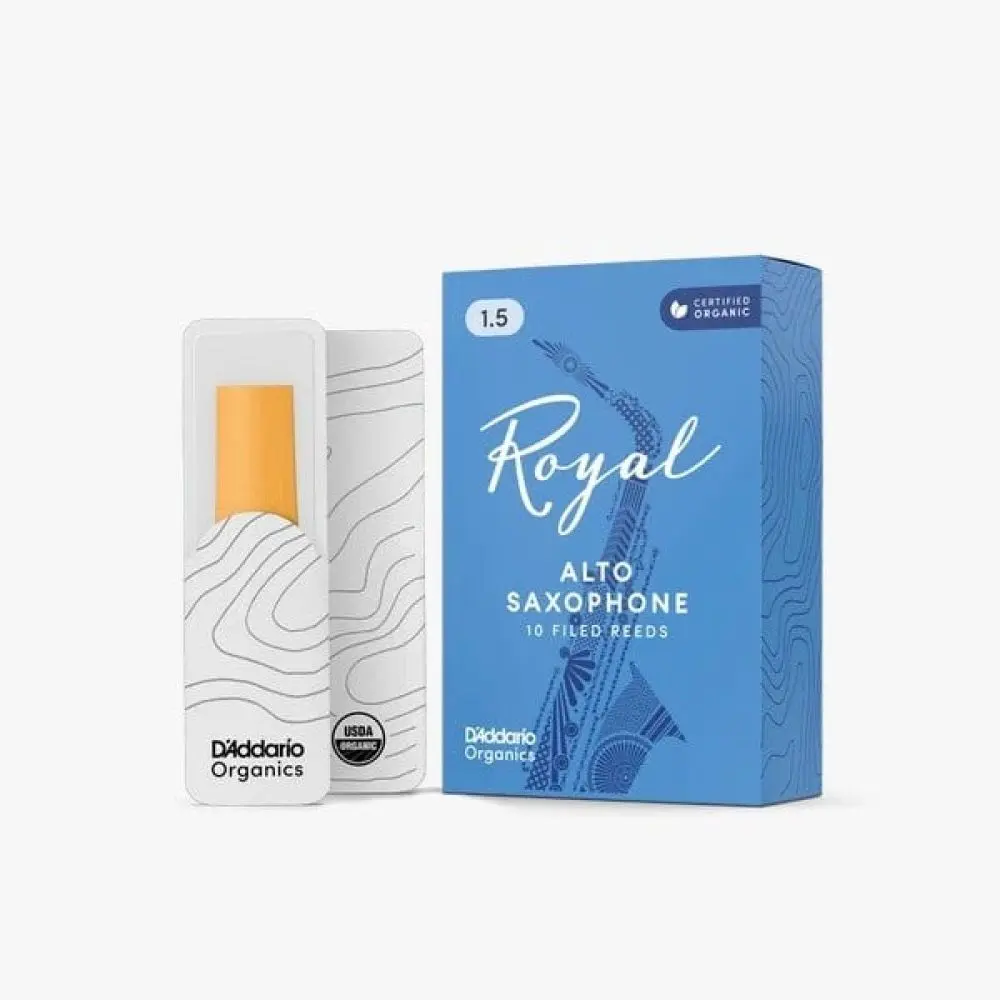 D\'Addario Woodwinds Royal RJB1015 Alto Saksafon Kamışı No:1.5 D\'Addario Woodwinds Royal RJB1015 Alto Saksafon Kamışı No:1.5