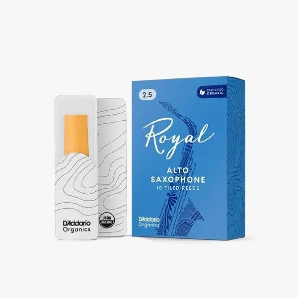 D\'Addario Woodwinds ROYAL RJB1025 Alto Saksafon Kamışı No: 2,5 D\'Addario Woodwinds ROYAL RJB1025 Alto Saksafon Kamışı No: 2,5
