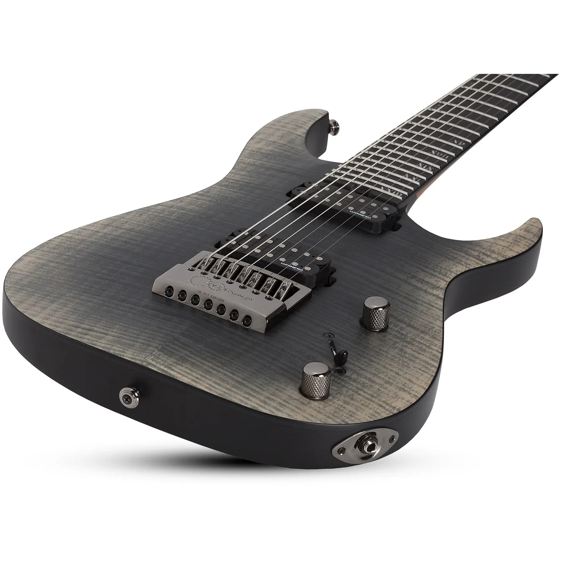 Schecter Banshee Mach-7 Evertune 7 Telli Elektro Gitar (Fallout Burst) Schecter Banshee Mach-7 Evertune 7 Telli Elektro Gitar (Fallout Burst)