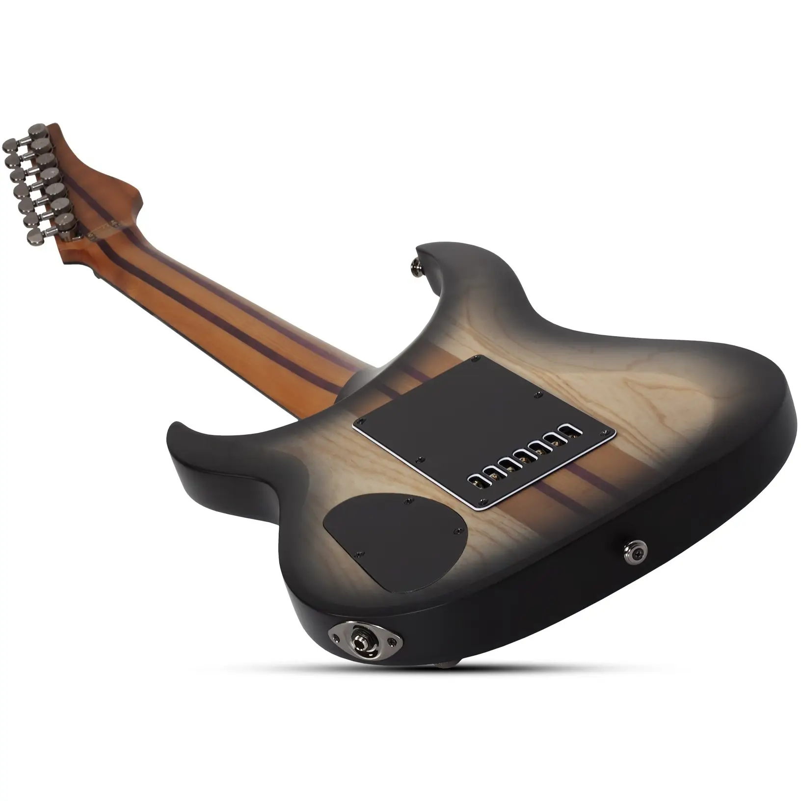 Schecter Banshee Mach-7 Evertune 7 Telli Elektro Gitar (Fallout Burst) Schecter Banshee Mach-7 Evertune 7 Telli Elektro Gitar (Fallout Burst)