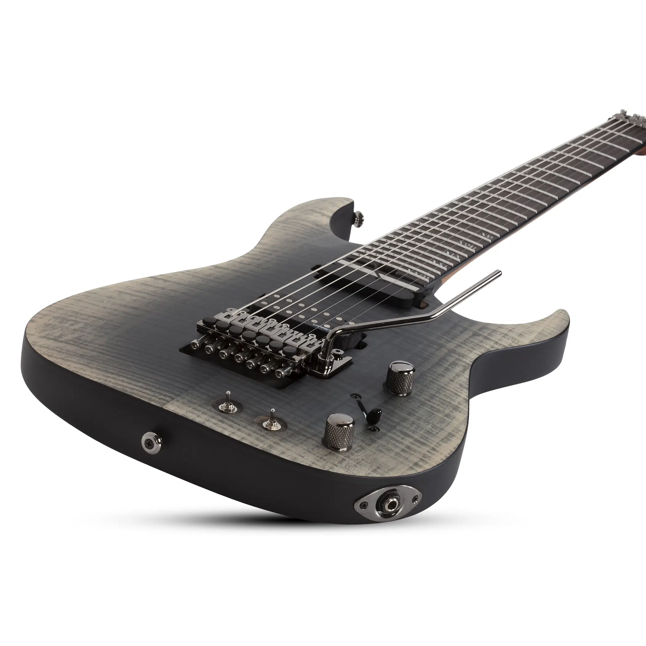 Schecter Banshee Mach-7 FR S 7 Telli Elektro Gitar (Fallout Burst) Schecter Banshee Mach-7 FR S 7 Telli Elektro Gitar (Fallout Burst)