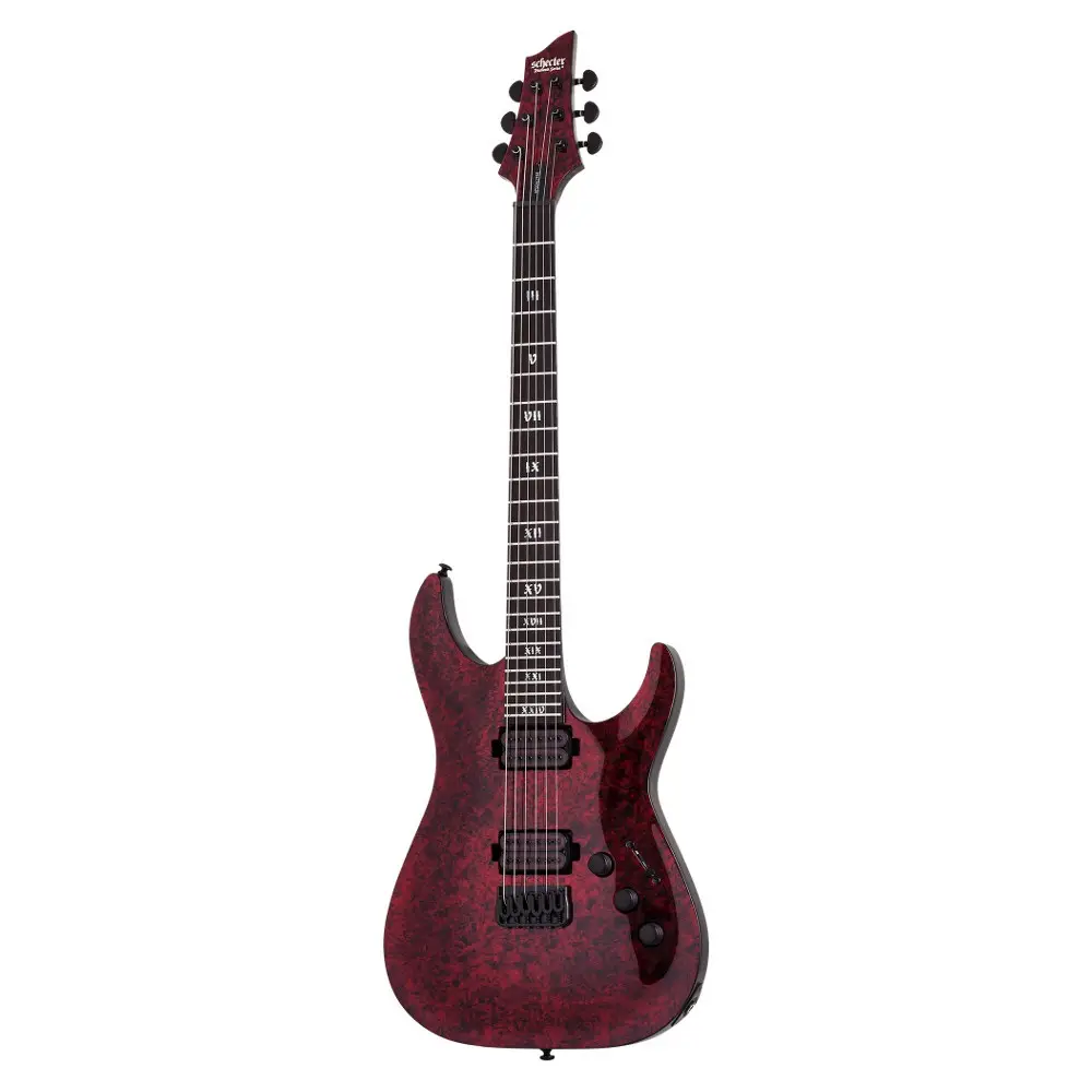 Schecter C-1 Elektro Gitar (Apocalypse Red Reign) Schecter C-1 Elektro Gitar (Apocalypse Red Reign)