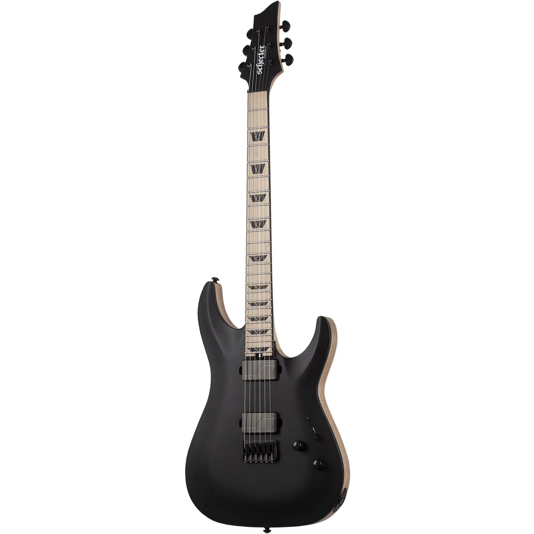 Schecter C-1 SLS Custom Elektro Gitar (Satin Black) Schecter C-1 SLS Custom Elektro Gitar (Satin Black)