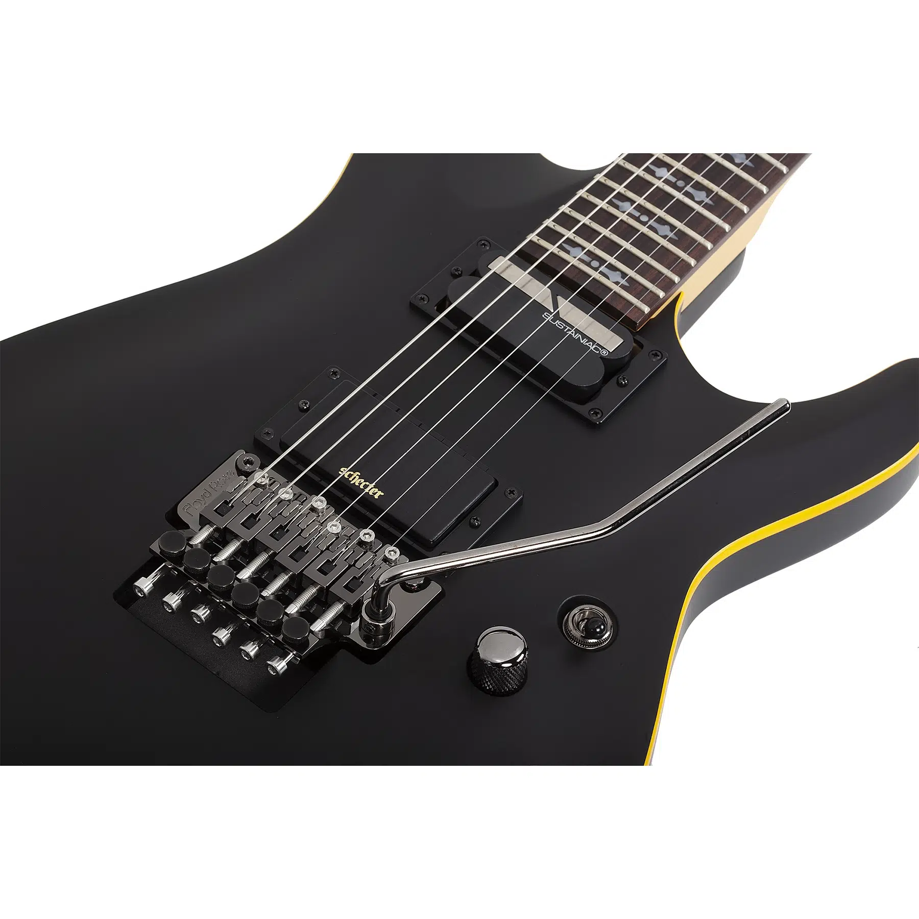 Schecter Demon-6 FR-S Elektro Gitar (Aged Black Satin) Schecter Demon-6 FR-S Elektro Gitar (Aged Black Satin)