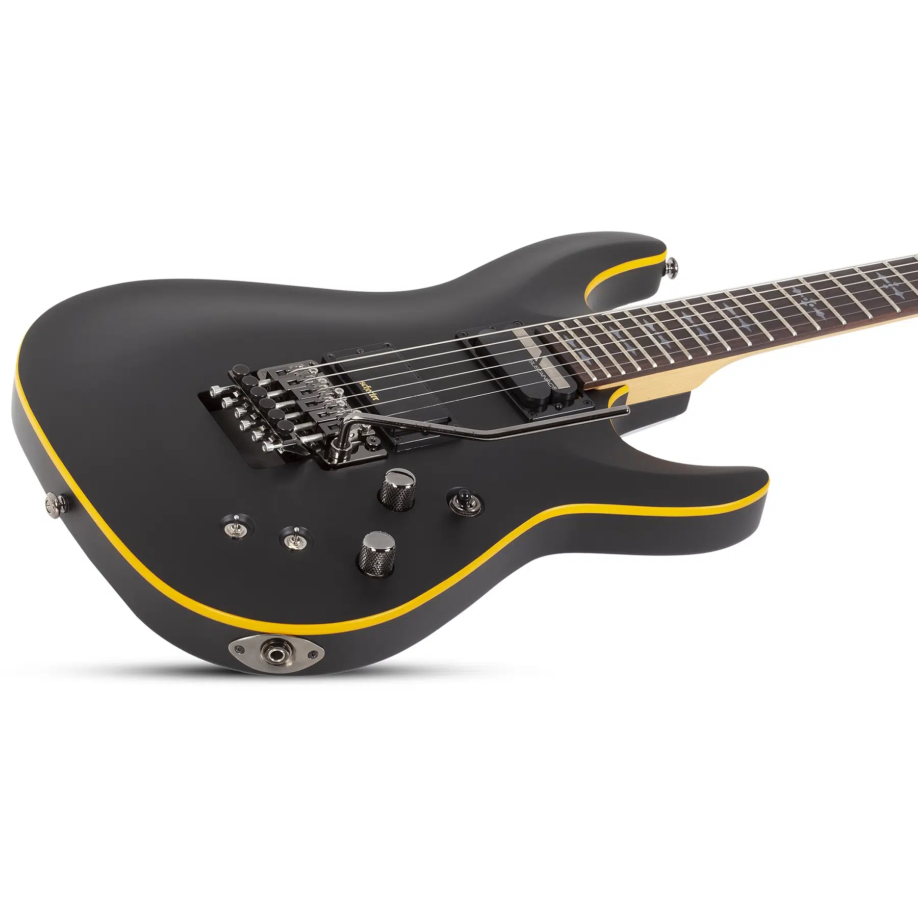 Schecter Demon-6 FR-S Elektro Gitar (Aged Black Satin) Schecter Demon-6 FR-S Elektro Gitar (Aged Black Satin)