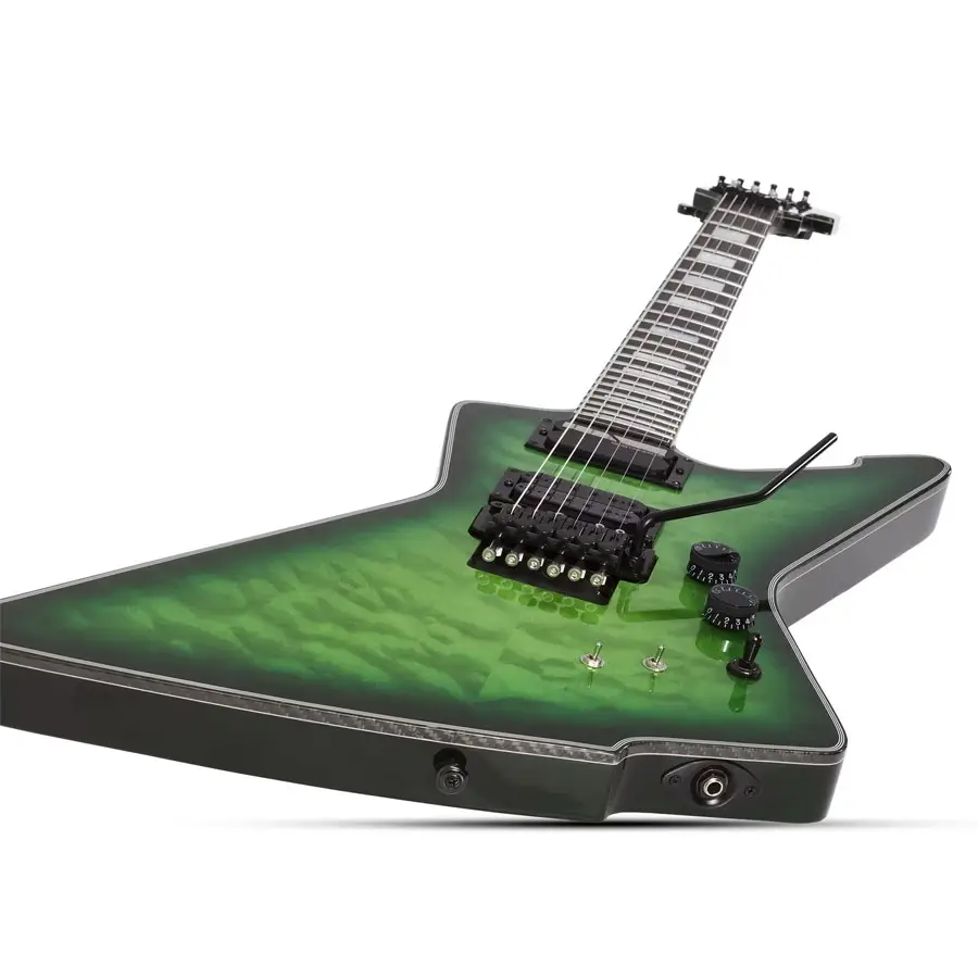 Schecter E-1 FR S Special Edition Elektro Gitar (Green Burst) Schecter E-1 FR S Special Edition Elektro Gitar (Green Burst)