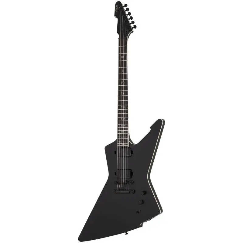Schecter E-1 SLS Evil Twin Elektro Gitar (Satin Black)