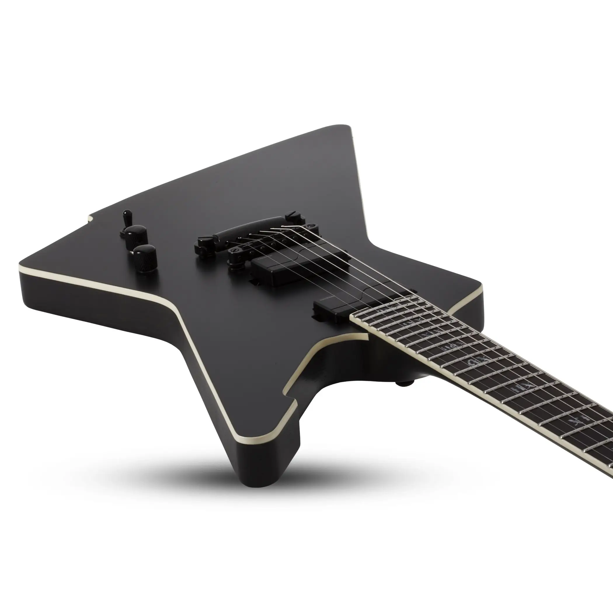 Schecter E-1 SLS Evil Twin Elektro Gitar (Satin Black) Schecter E-1 SLS Evil Twin Elektro Gitar (Satin Black)
