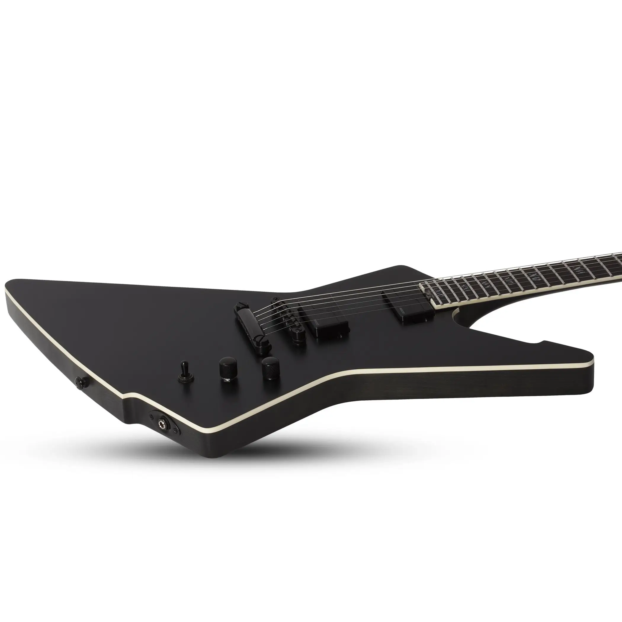 Schecter E-1 SLS Evil Twin Elektro Gitar (Satin Black) Schecter E-1 SLS Evil Twin Elektro Gitar (Satin Black)