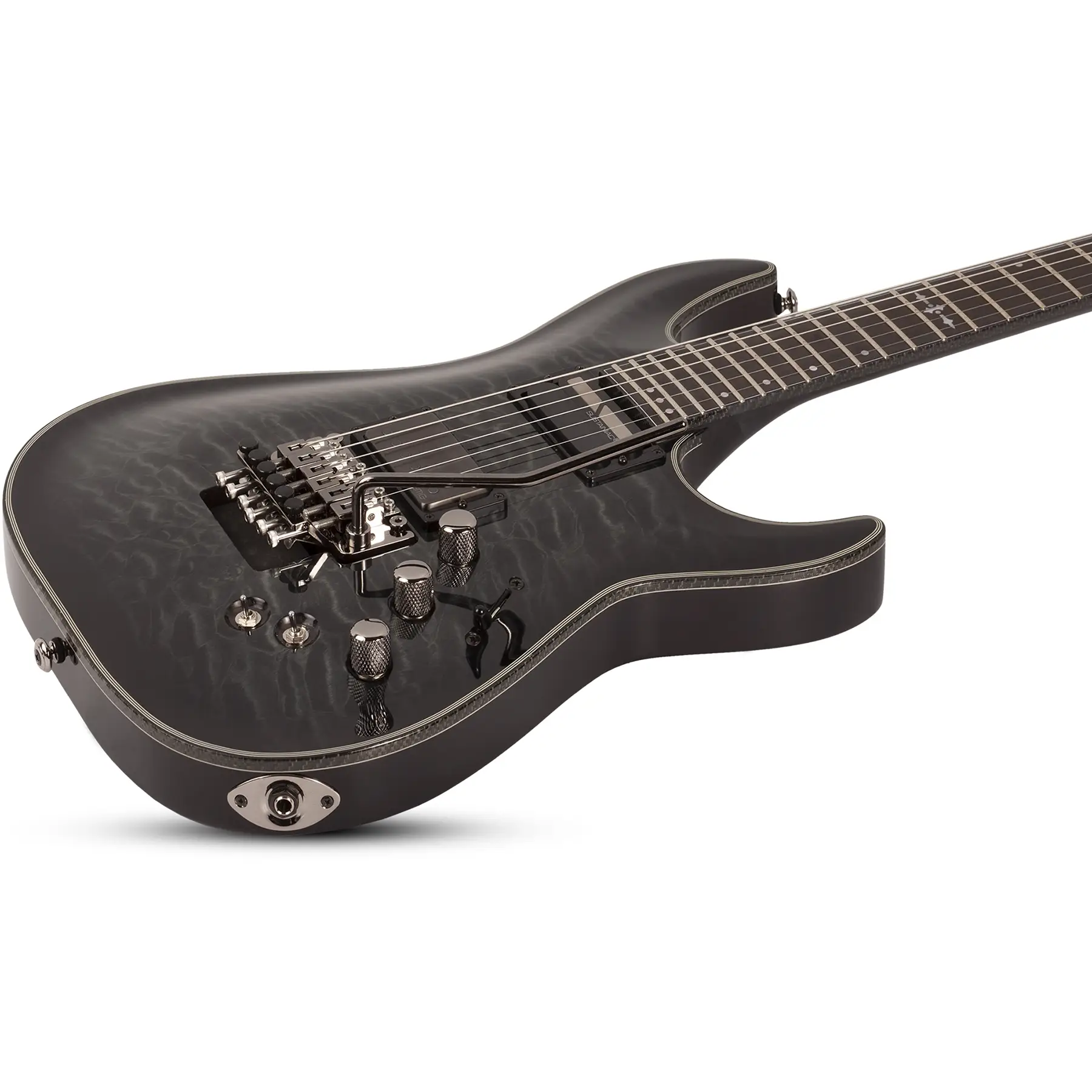 Schecter Hellraiser Hybrid C-1 FR S Elektro Gitar (Trans Black Burst) Schecter Hellraiser Hybrid C-1 FR S Elektro Gitar (Trans Black Burst)
