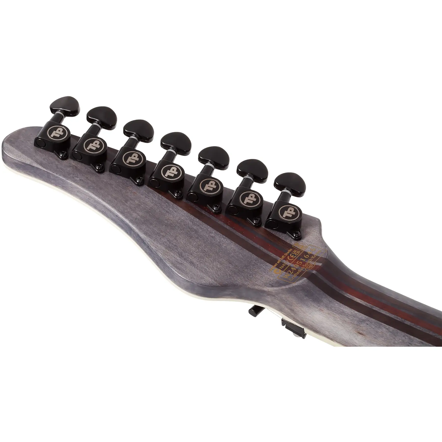 Schecter PT-7 FR-S SLS Elite Evil Twin 7 Telli Elektro Gitar (Satin Black) Schecter PT-7 FR-S SLS Elite Evil Twin 7 Telli Elektro Gitar (Satin Black)