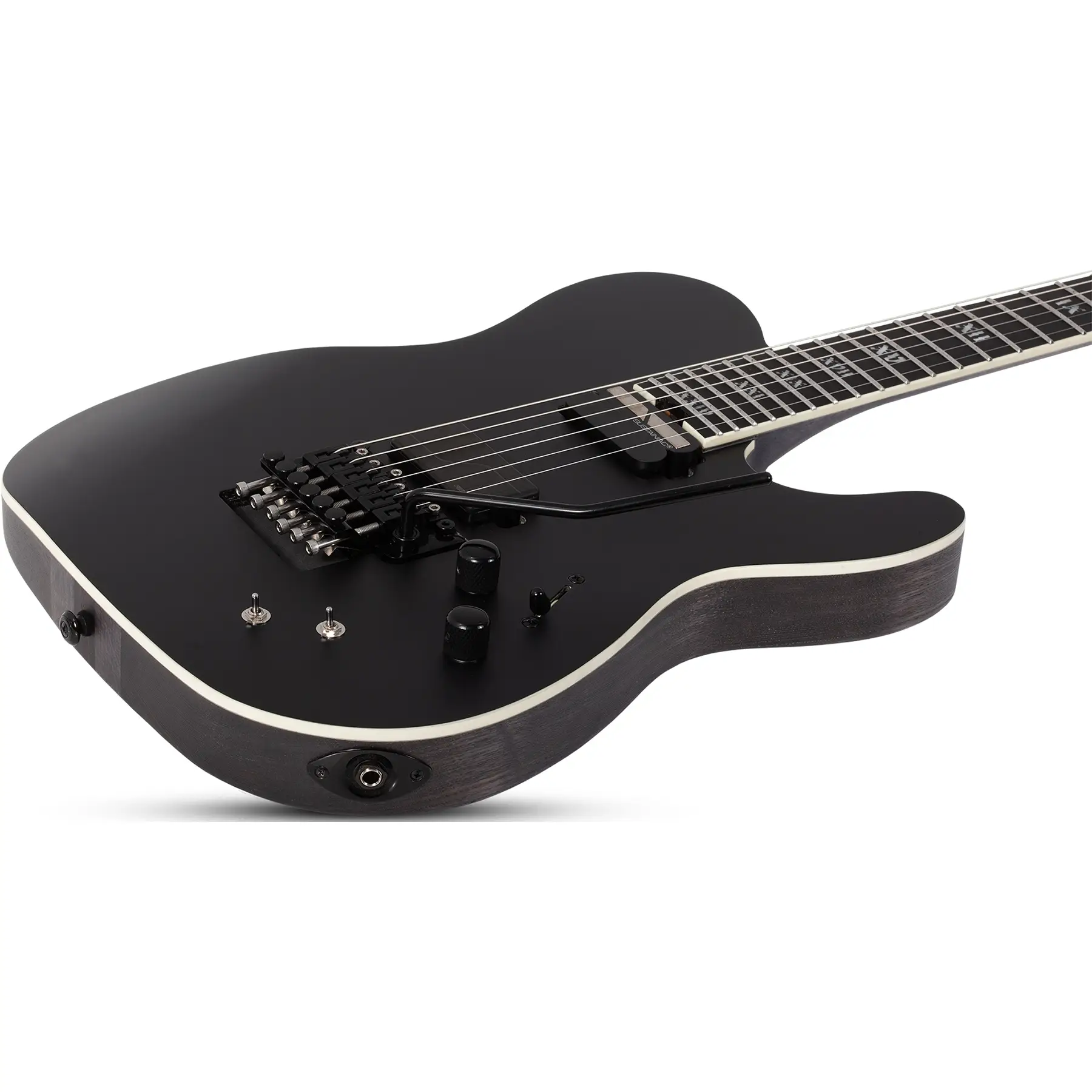 Schecter PT FR-S SLS Elite Evil Twin Elektro Gitar (Mat Siyah) Schecter PT FR-S SLS Elite Evil Twin Elektro Gitar (Mat Siyah)