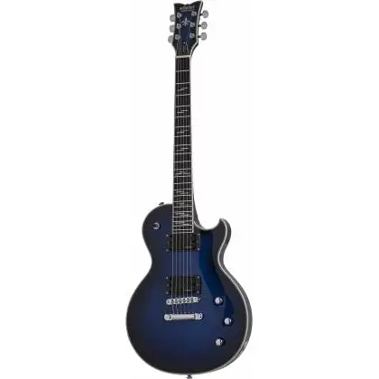 Schecter Solo-II Supreme 6 Telli Elektro Gitar (See-Thru Blue Burst)