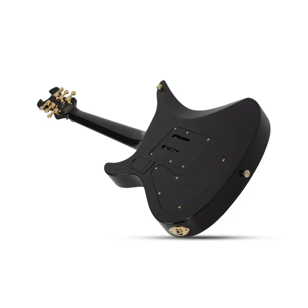 Schecter Synyster Custom FR Elektro Gitar (Gloss Black & Gold Stripes) Schecter Synyster Custom FR Elektro Gitar (Gloss Black & Gold Stripes)