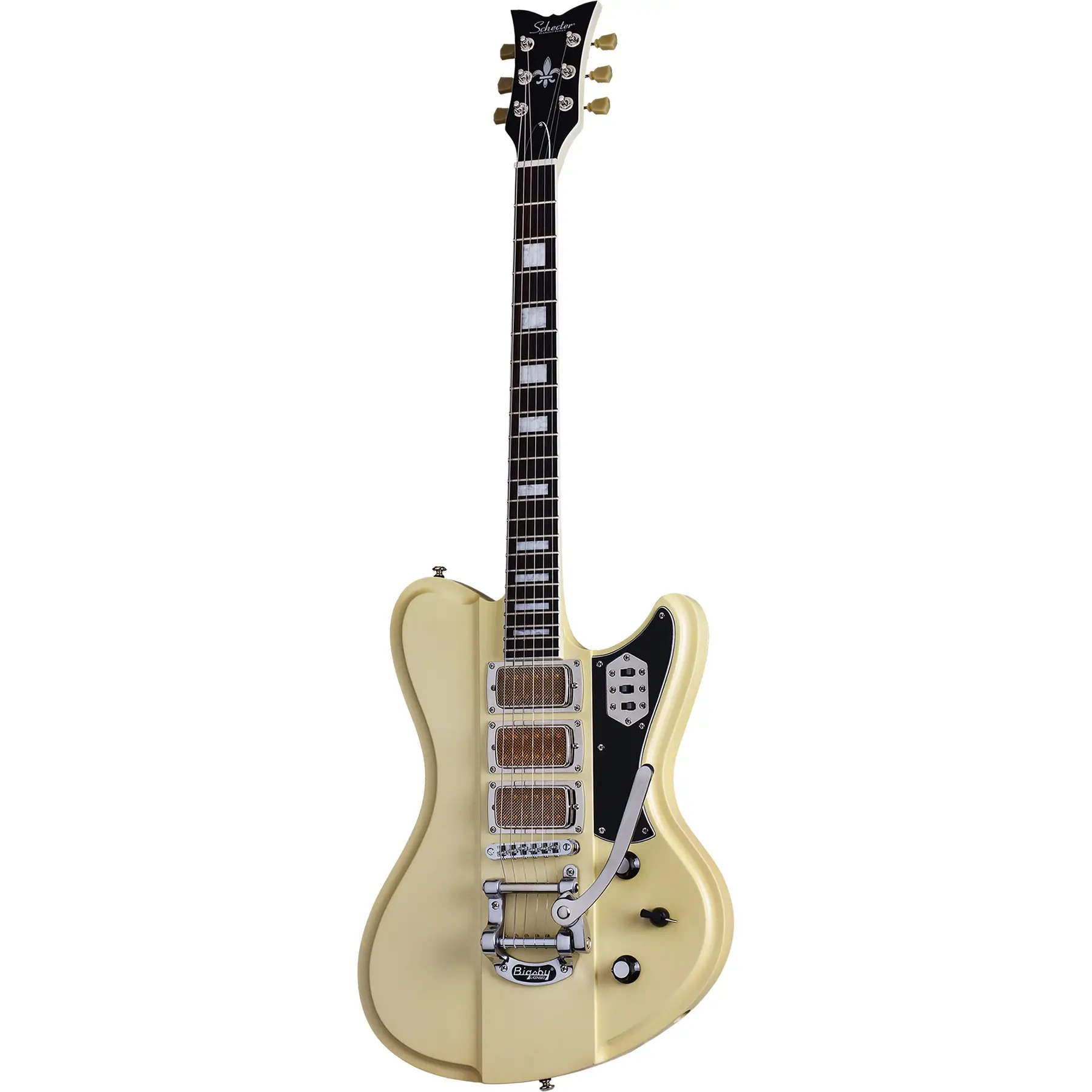 Schecter Ultra III Elektro Gitar (Ivory Pearl)