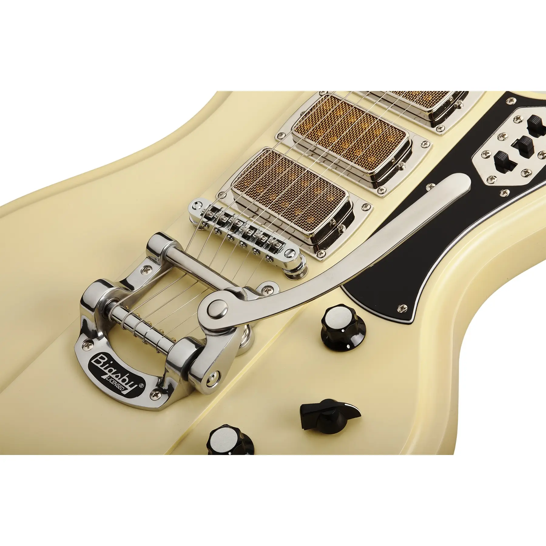 Schecter Ultra III Elektro Gitar (Ivory Pearl) Schecter Ultra III Elektro Gitar (Ivory Pearl)