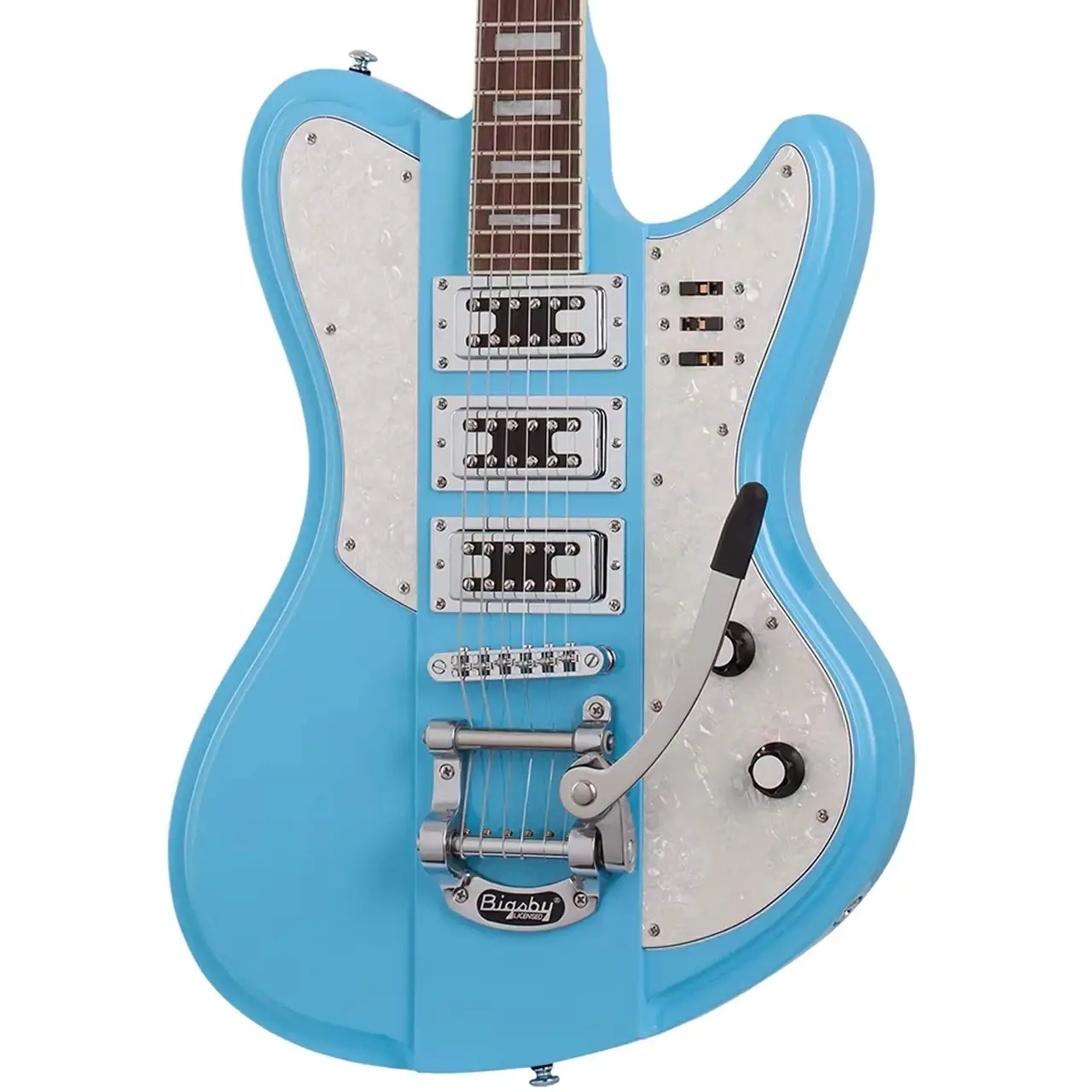 Schecter Ultra III Elektro Gitar (Vintage Blue) Schecter Ultra III Elektro Gitar (Vintage Blue)