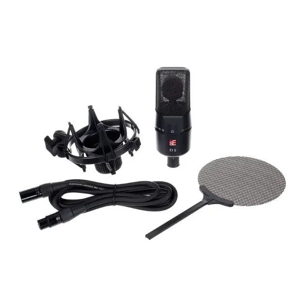 sE Electronics X1S Vocal Pack Condenser Mikrofon Shockmount ve Popfiltre Paketi sE Electronics X1S Vocal Pack Condenser Mikrofon Shockmount ve Popfiltre Paketi