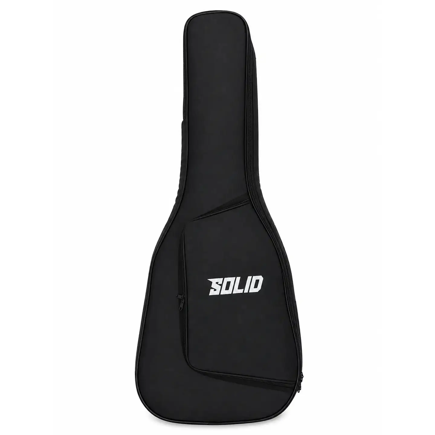 Solid Case Lux Klasik Gitar Gigbag (Siyah Kırmızı)