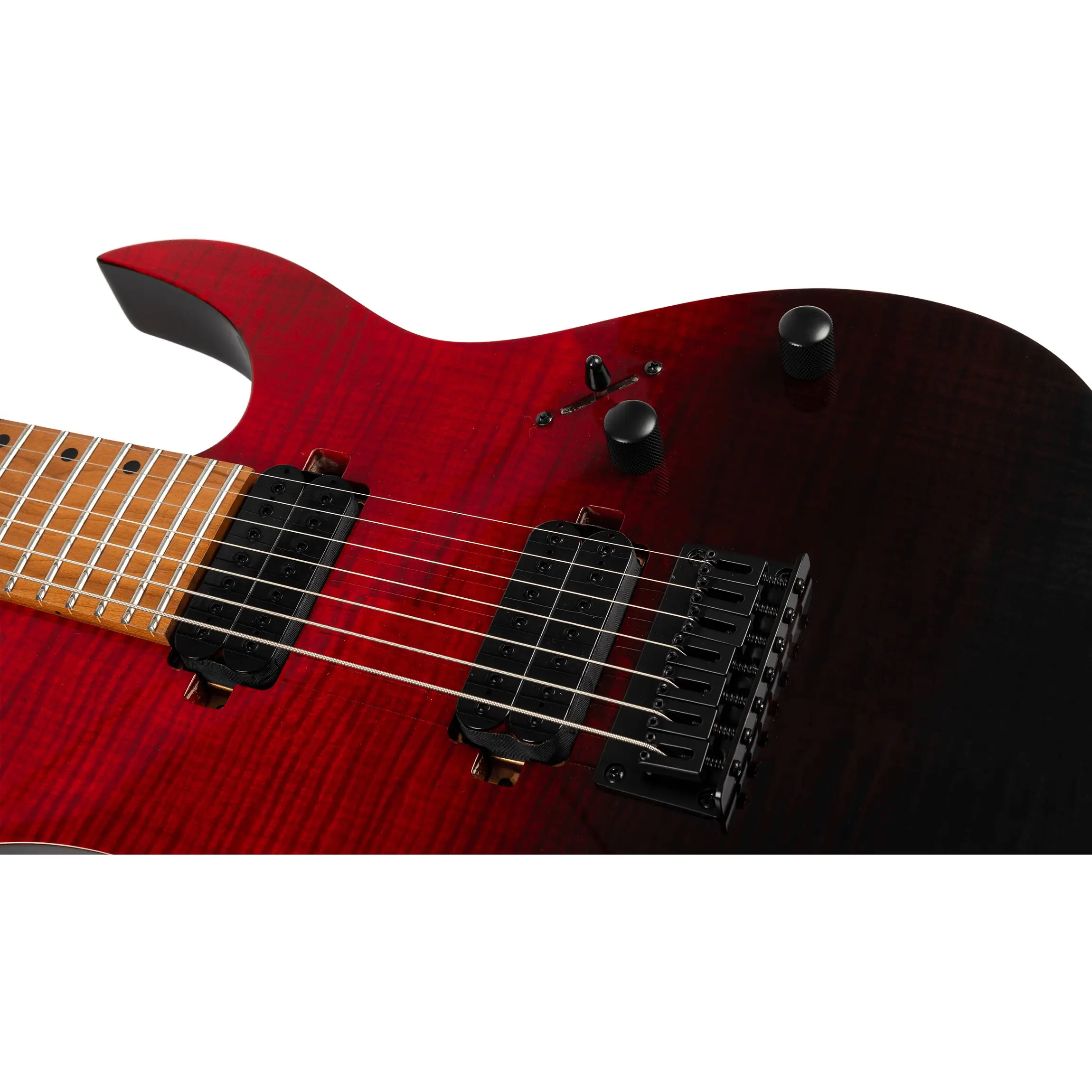 Spira S-457 TRD 7 Telli Elektro Gitar (Kırmızı Siyah) Spira S-457 TRD 7 Telli Elektro Gitar (Kırmızı Siyah)