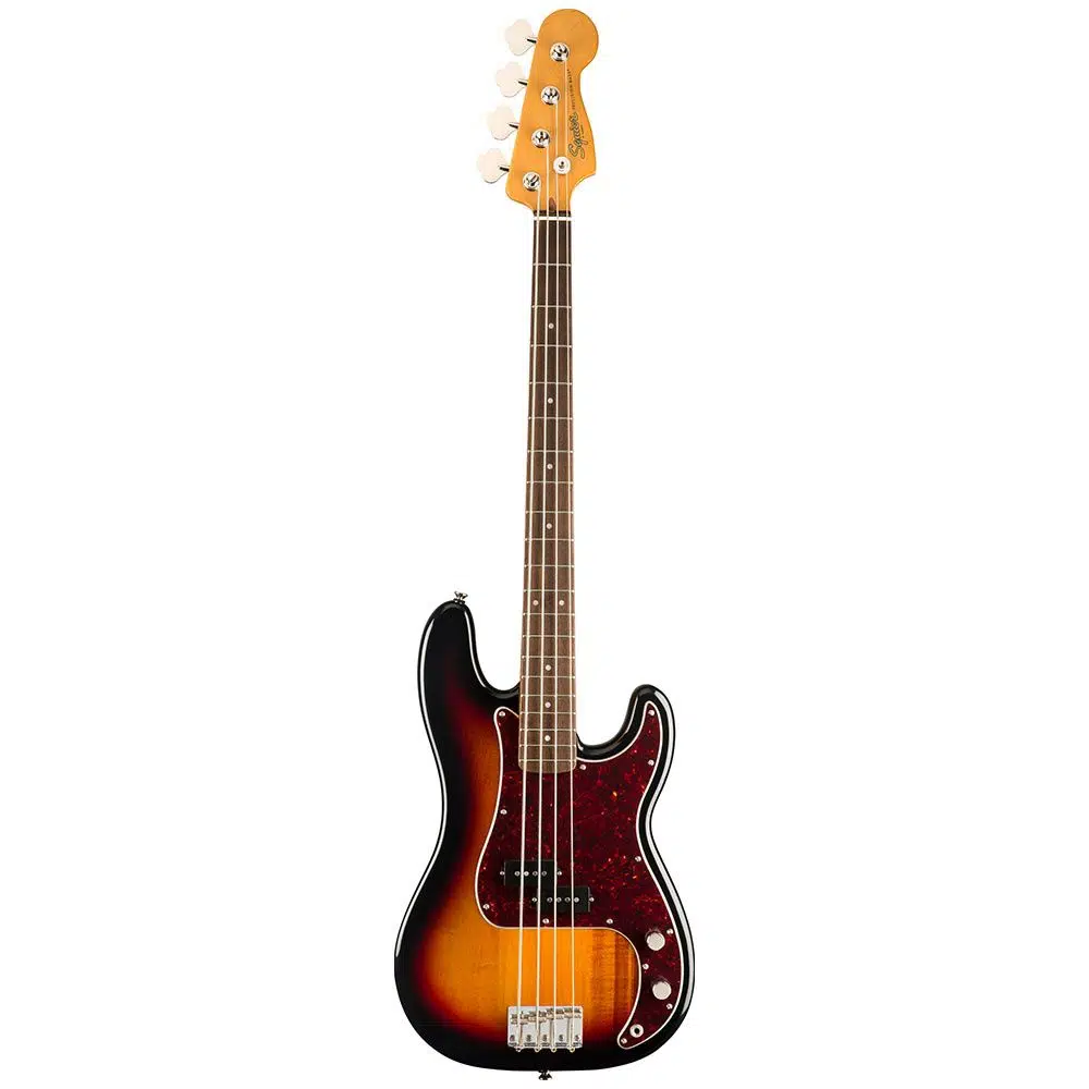 Squier Classic Vibe 60s Precision Bass Laurel Klavye 3-Color Sunburst Bas Gitar Squier Classic Vibe 60s Precision Bass Laurel Klavye 3-Color Sunburst Bas Gitar